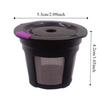 4pcs Universal Fit Coffee Filter Reusable Espresso Strainer Basket K-Cup  Coffee Maker Accessories