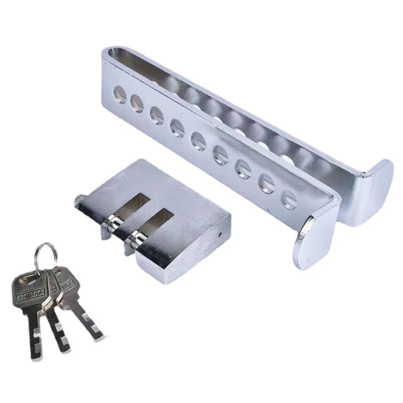 Замок педали автомобиля, 8 отверстий/9 отверстий, замок безопасности педали тормоза, замок педали сцепления автомобиля