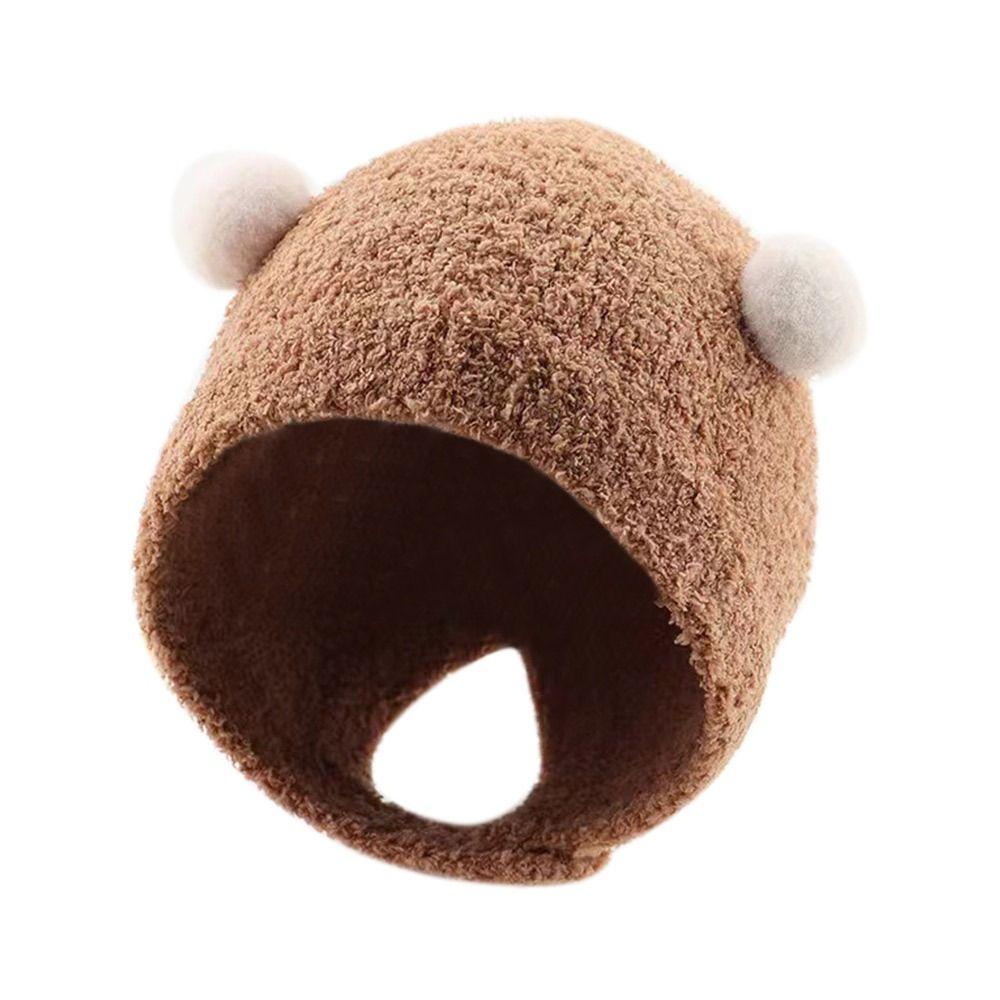 Cute Autumn Winter Hats Warm Warmer Bonnet Toddler Hat Newborn Cap Outdoor