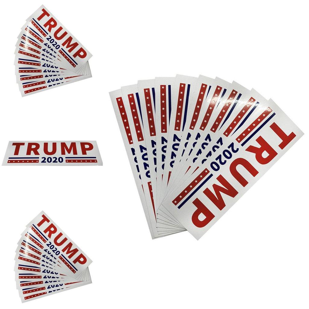 For Trump 10x 2020 Campaign President Election Decal Die Cut Sticker Bumper Car
