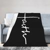 Our Lady of Guadalupe Mexican Virgin Mary Blanket Cover Flannel Christian Catholic  Warm Throw Blankets for Bedroom Sofa Bed Rug