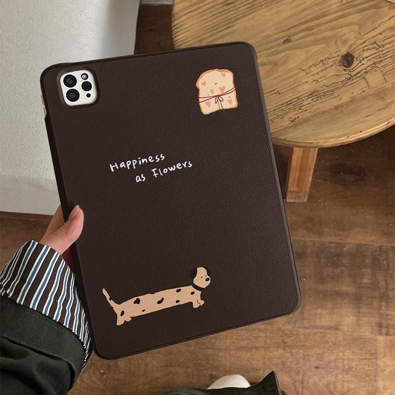 IPad Mini Air Pro Case Magnetic Detachable Cute Cartoon Dog Anti-bend Shockproof