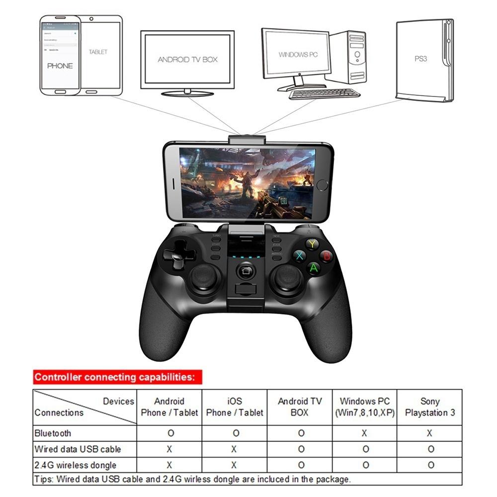 Bluetooth беспроводной геймпад джойстик игровой контроллер для PS4 Playstation 4 Android IOS Controle PC Mobile Control Game Pad