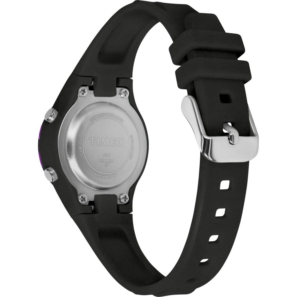 Кварцевые 30м Водонепроницаемые Акриловые Черные Унисекс [TIMEX] Детские Часы, Устойчивые, Циферблат, TW2W92300, [Оригинальные]