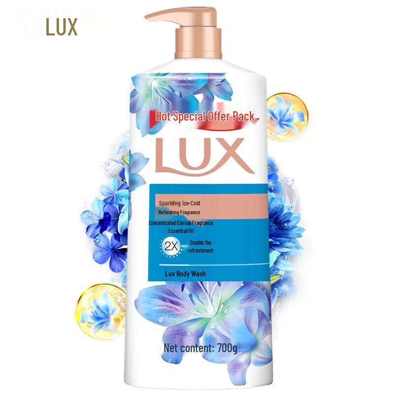 Lux Sparkling Icy Cool Body Wash Twin Pack