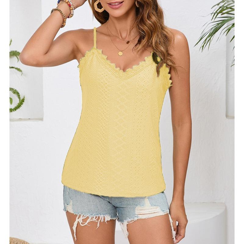 MGHR Women's Fashion Sleeveless Suspenders Summer Spring Casual Blouses & Shirts