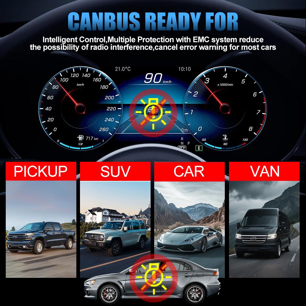 2 шт. H4 Светодиодные Двойные Проекторные Линзы Мини Canbus 9003 HB2 80 Вт 80000 Лм Автомобильные Лампы Головного Света Дальний Ближний Свет 12 В 24 В 6000 К Автомобили Мотоциклетная Фара