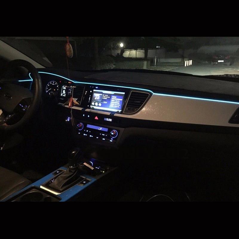 8MM 12V LED Glowing Lamp Light Fiber Optic Light Illuminator Car Ceiling Decoration