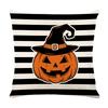 Custom Halloween Pillow Cover Digital Print Holiday Decorative Couch Bed Cushion Case 45x45cm