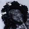 Темный готический стиль Череп Аксессуар для волос Легкий смоляной обруч для волос Украшение для волос Для косплея и музыкальных фестивалей