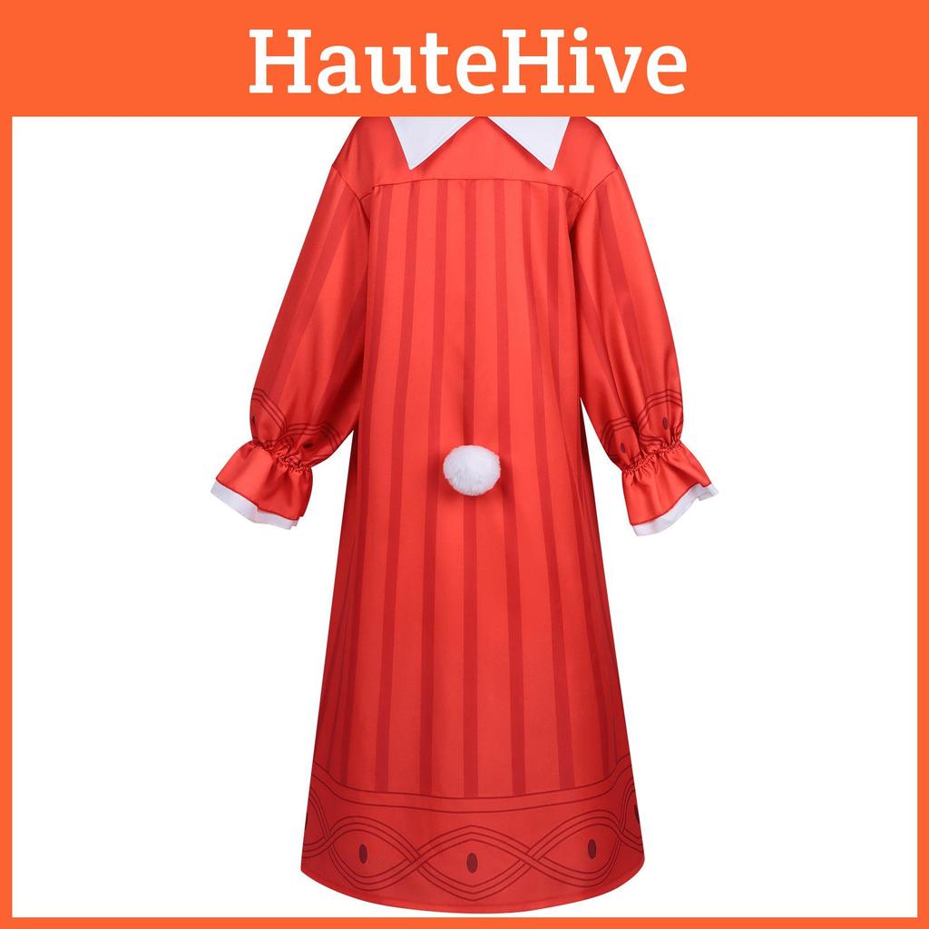Eggy Party Cosplay Dress With Polyester Fabric For Adults And Children Fantasy Role Play