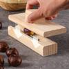 Multifunctional Chestnut Clip Nutcracker Cracker Opener Clip Manual Chestnut Peeling Tool Open Clip Wood Peeler Kitchen Gadgets