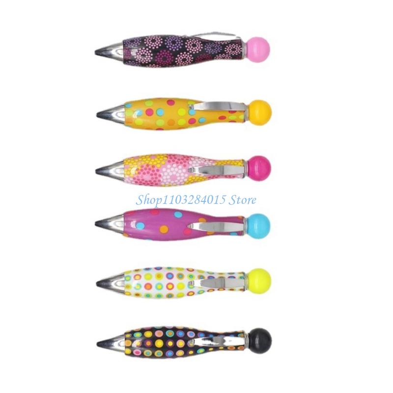R6FF 6 Pcs Gift Pen Short Fat Pen Smooth Writing Pen Ballpoint Pen for Student