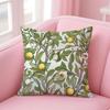 Art WWilliam Morris Cushion Cover Pillow Case Soft Skin Friendly Fabric Comfort  Concealed Zipper