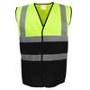 Yoko Unisex Adult Two Tone Hi-Vis Vest