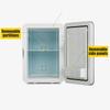 8L 12V Car Refrigerator Mini Fridge 220V Household Multi-Purpose Auto/Home Refrigerator For Fruits Food Makeup Storage