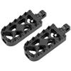 MX Foot Pegs Motorcycle Offroad Wide Footpegs Bobber Footrest For Harley Dyna Fatboy Touring Sportster 883 XL Softail Street Bob