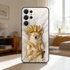 Чехол для телефона с корги, милой собакой, для Samsung S26,S25,S24,S21,S22,S23,S30,Ultra,S20,FE,Lite,10,9, Черный чехол