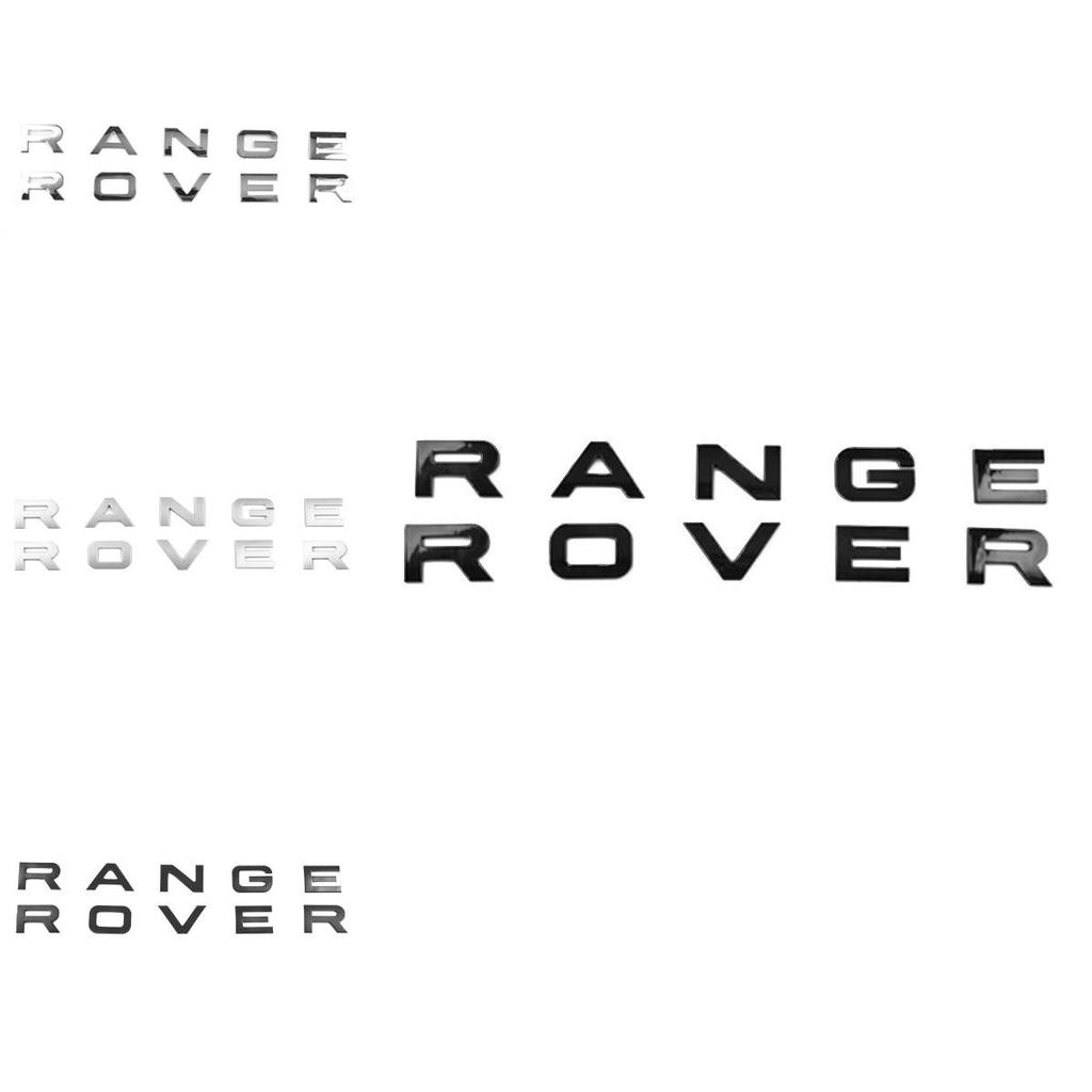 Наклейка с логотипом автомобиля Range Rover из АБС-пластика для автомобиля