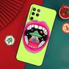 Aesthetics Cartoon Alien Space Case For Oppo A80 A40 A60 A6 A5 Pro A15 A16 A17 A57 A94 A74 A54 A76 A96 A18 A38 A58 A78 A98
