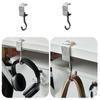Rotatable Schoolbag Hook Removable Backpack Hanger New Table Edge Storage Hook Office