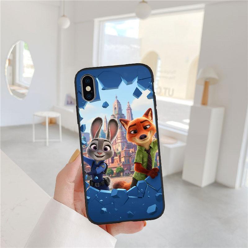 CJ105 Зверополис Дисней Чехол для телефона Motorola Edge 60 60s 70 G86 G56 G54 E14 G04S G45 G54 G64 S30 S50 X30 X40 X50 Ultra Pro