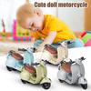 Motorcycle Toys Car Desktop Ornaments 360 Degree Fun Rotating Tires Toy Children's