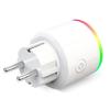 Tuya для умной розетки EU RGB Wifi Интеллектуальная розетка Голосовое управление и управление через приложение для Alexa L