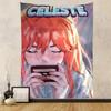 Celeste Game Классический Кино Арт Печать Гобелен Японский Настенный Гобелен Аниме Настенное Украшение Домашний Декор