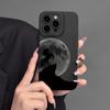 Чехол для iPhone "Военный конь Луны": Совместимо с iPhone 12/13/14/15/16 Pro Max и iPhone 11, Дизайн 'Глаз с зрачком', мягкий.