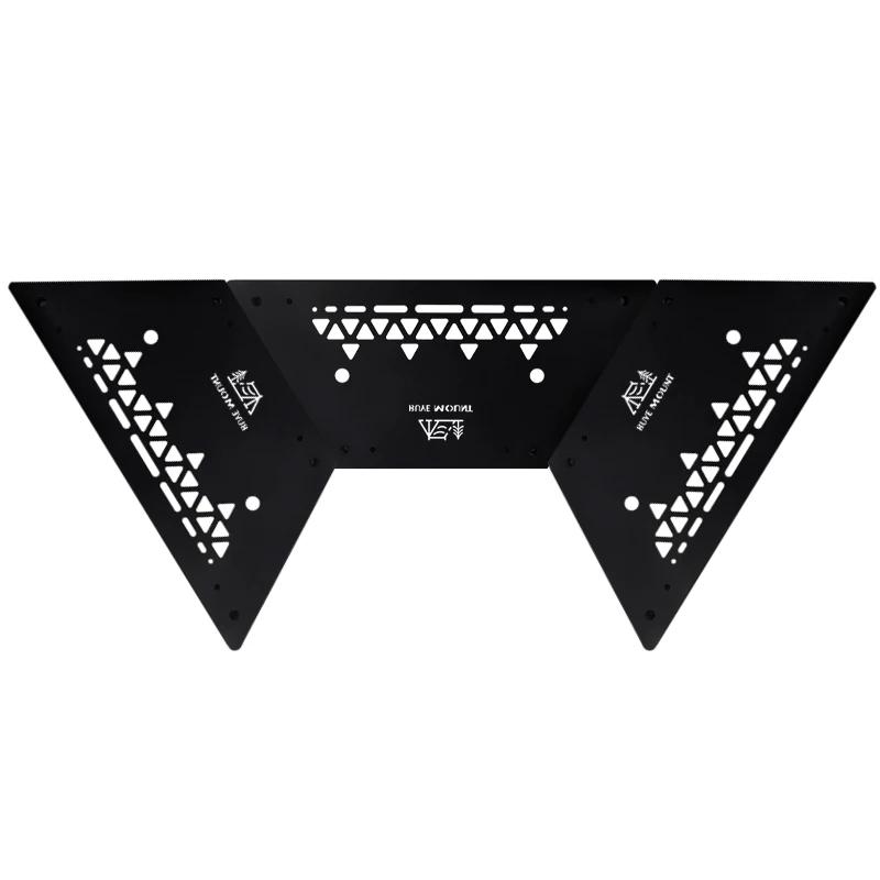 Многофункциональный журнальный столик, стол для сращивания, обеденный стол для улицы, походная мебель для пикника из алюминиевого сплава, переносная мебель из нержавеющей стали