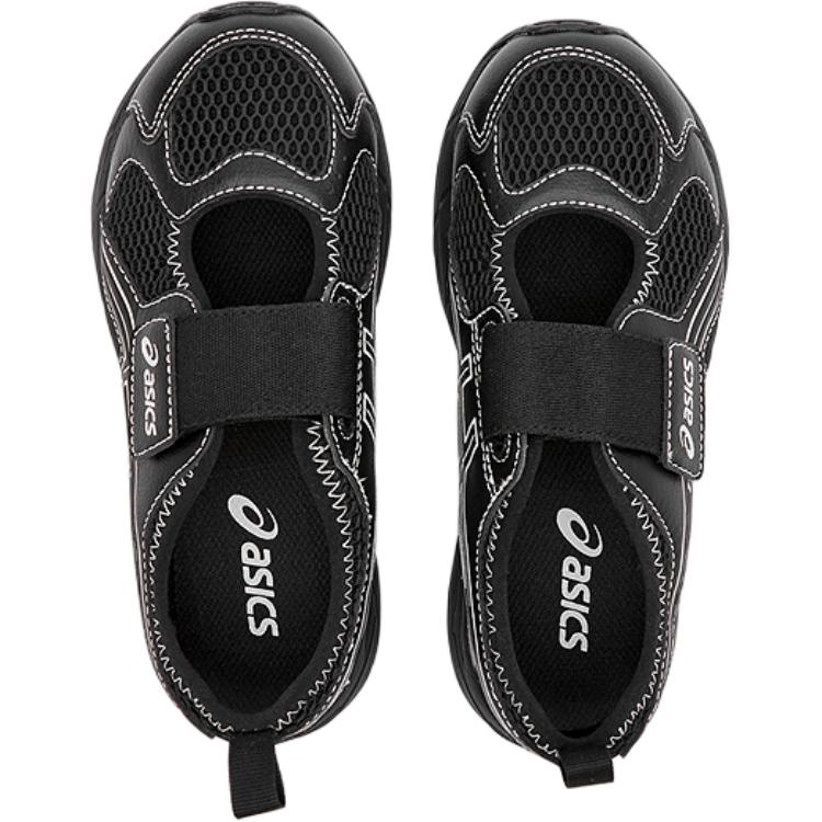 Asics Детские сандалии серии Contend MJ PS Удобные Универсальные Низкие Сандалии Детские сандалии Черный 1014A383-001