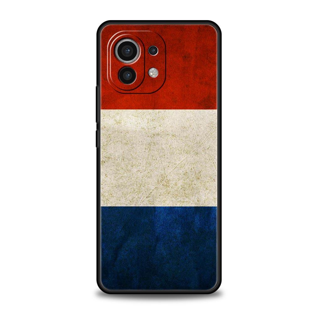 Чехол для телефона для Xiaomi Mi 15 14 13 12 11 Lite 14T 13T 12T 11T Pro Poco X7 X6 X5 X3 Pro F6 F5 F4 Обложка Флаг Нидерландов