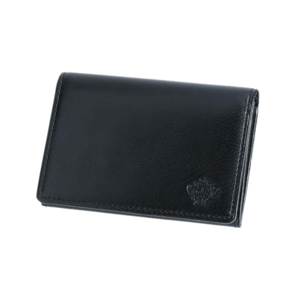 Business Card Holder Card Case Black [Orobianco] [Solid] 1.