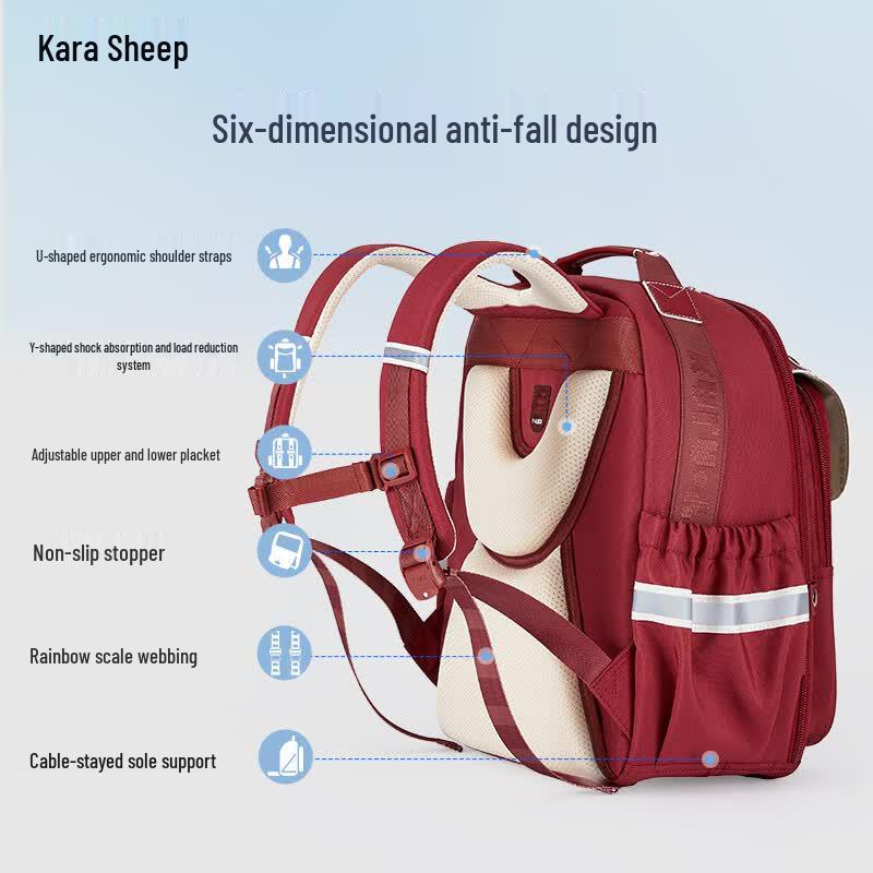 KALA·Y Cloud Lightweight 22L Primary School Backpack
