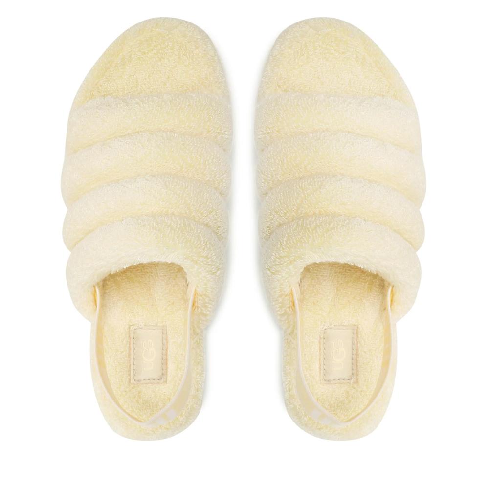 Sandals UGG Yellow Fluff Yeah Terry