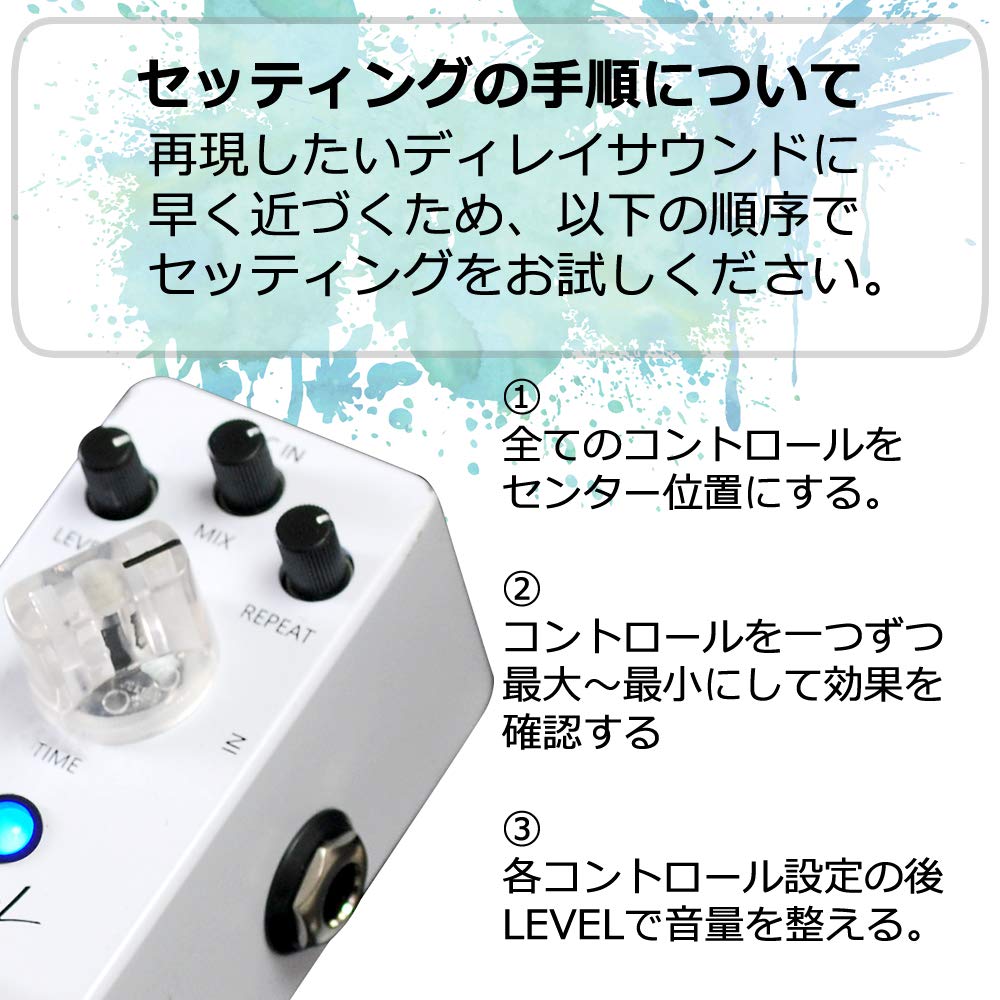RevoL Effects Revol Effects Effector Delay Glorious Delay EDL-01