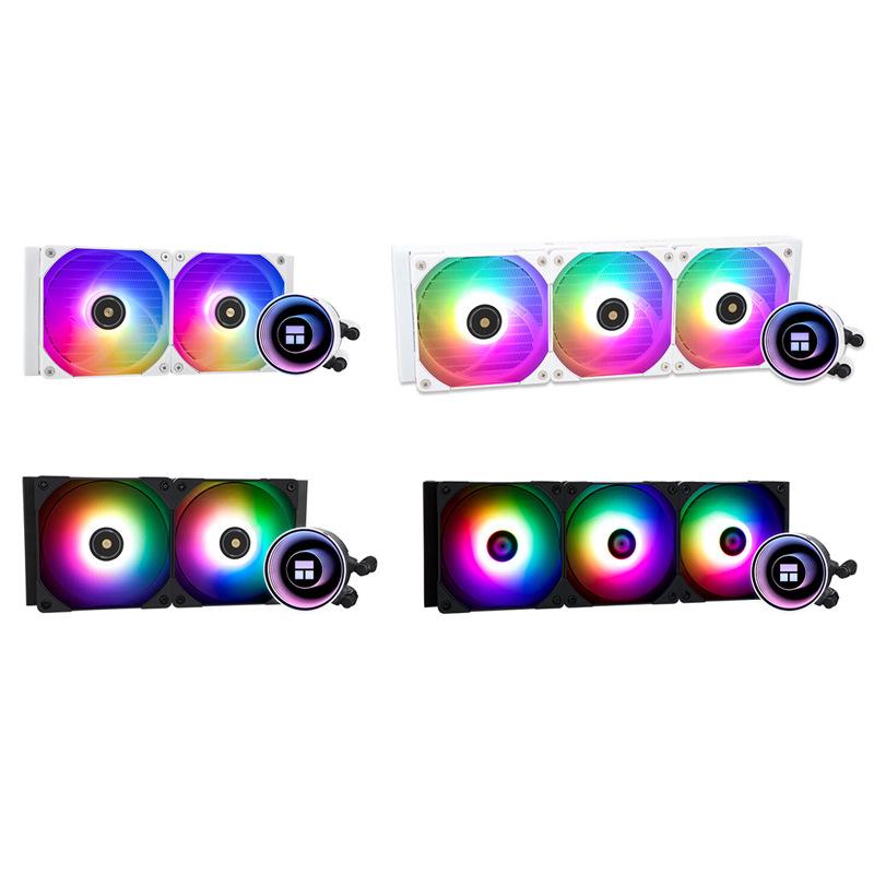 Водяной кулер для процессора Limin ARGB FN240/FN360, черный и белый