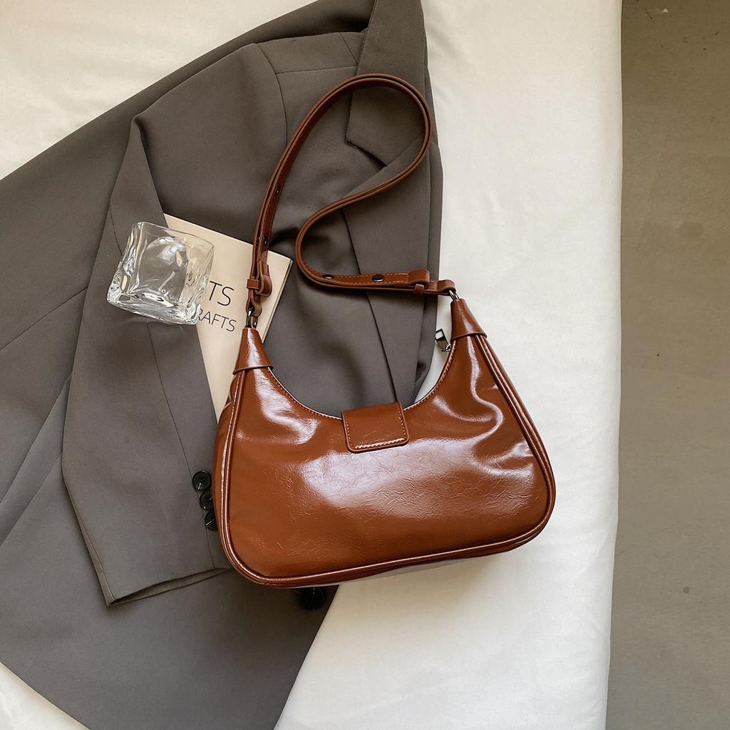 2024 Зимний поясной дизайн Y2K ретро-дизайн маленькая сумка через плечо из искусственной кожи женские модные сумки новая трендовая сумка через плечо