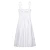 TAOP&ZA Elegant Summer Women's Poplin Midi Dress