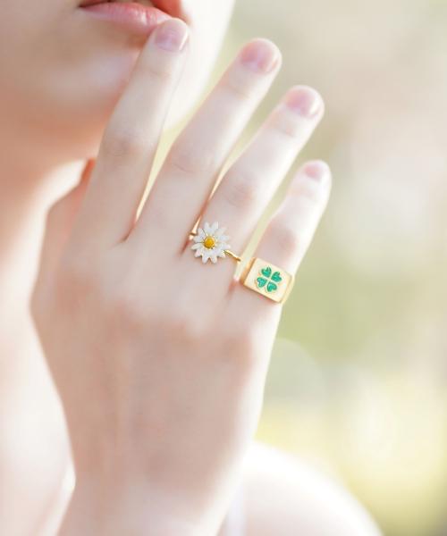 Кольцо Bonbeau серии Daisy Color (Тип Б)