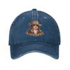 Washed Baseball Cap Beau the Cardboard Box Date Everything  Summer Trucker Hat For Women Unisex  Hunting Camping Sun Baseball Caps