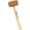 M&M Silicone Hammer with Wooden Handle, Small