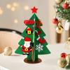 2Pcs/set Cartoon Simulated Christmas Tree Easy To Install Christmas Tree Material Package Home