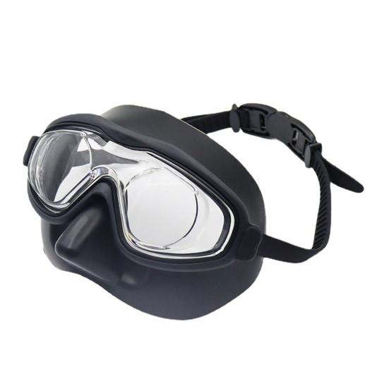 Детские очки для плавания с защитой от запотевания и ультрафиолета, с защитой от запотевания, широкоугольными линзами, непротекаемыми очками для детей от 3 до 15 лет