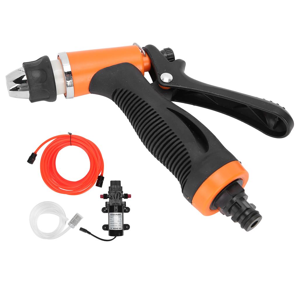24 В 100 Вт Мойка высокого давления Водяной насос Распылитель Комплект Портативные аксессуары для автомойки автомобилей