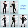Boys Compression Tights Sets Running Training Fitness Sports Breathable Quick Drying Long Sleeve T-shirt