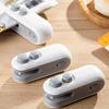 2-in-1 Rechargeable Mini Snack Bag Sealer with Cutter Heat Vacuum Sealer for Fresh Food Storage