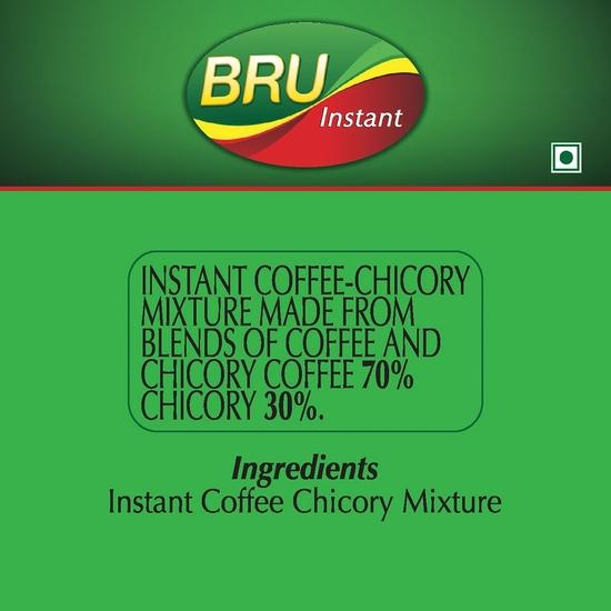 BRU Instant Coffee - Powder, 200g, Bag
