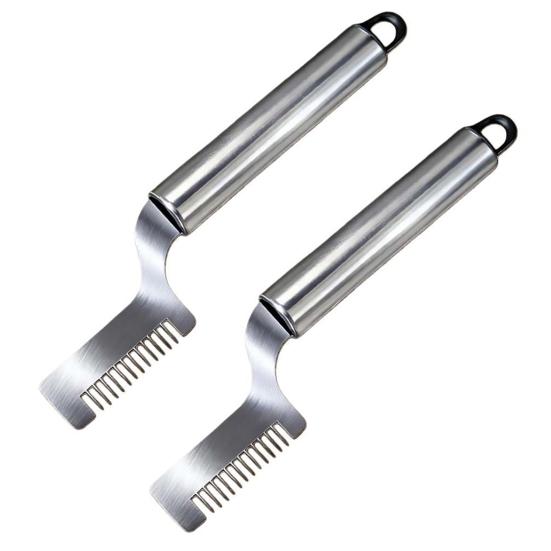 Нож из нержавеющей стали для рубки зеленого лука, острый нож для нарезки зеленого лука, нож для шинковки, многофункциональный кухонный слайсер, столовый прибор